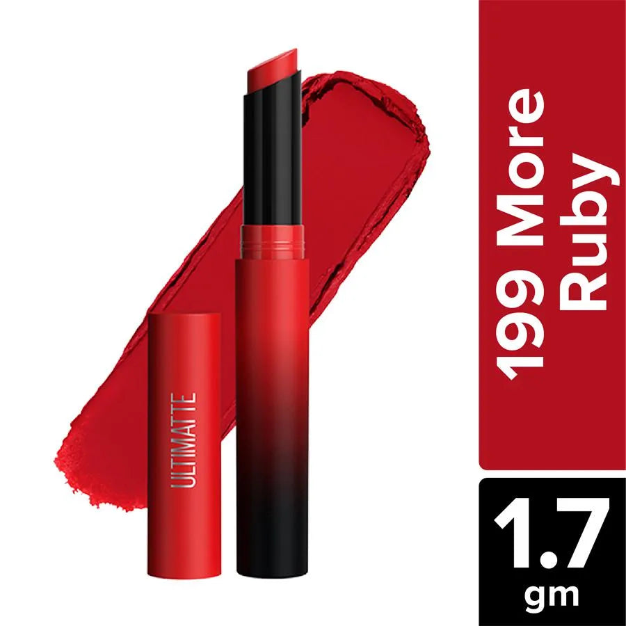 Maybelline New York Colour Sensational Ultimatte Lipstick Highly Pigmented Lightweight Formula 1.7gm