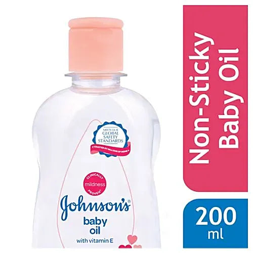 Johnson's Baby Oil with Vitamin E 200ml