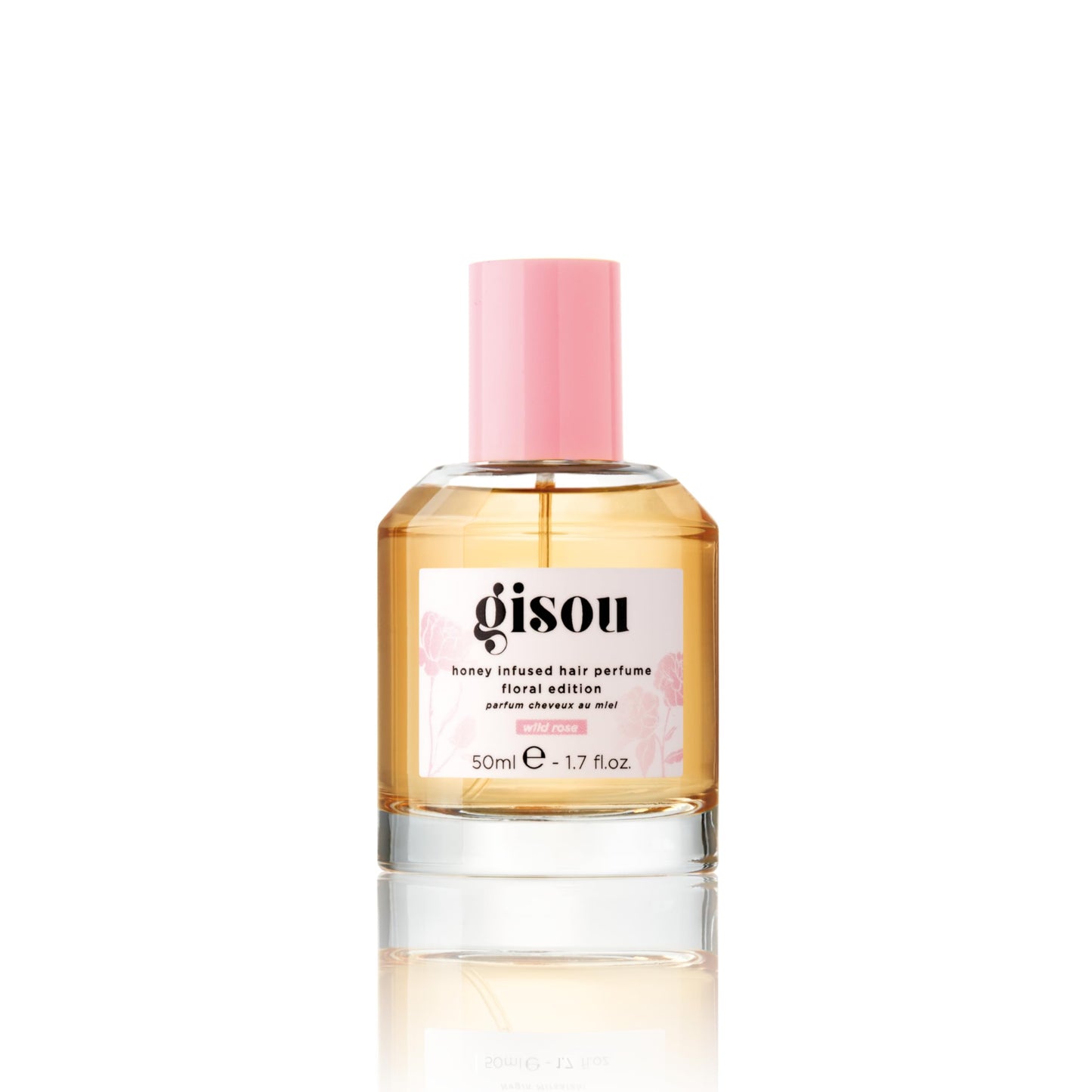 Gisou Honey Infused Hair Perfume Floral Edition - Wild Rose 50ml