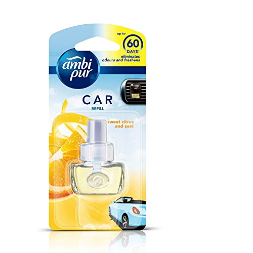 Ambi Pur Refill Car Freshener Sweet Citrus And Zest 7.5ml