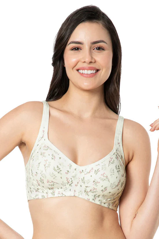 AMANTE-BRA10421 Cool Contour Non-Padded Bra with Aloe Finish