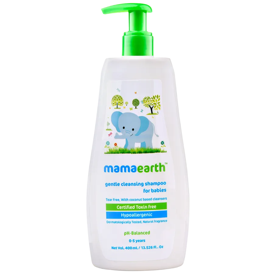 Mamaearth Gentle Cleansing Shampoo For Babies 400ml