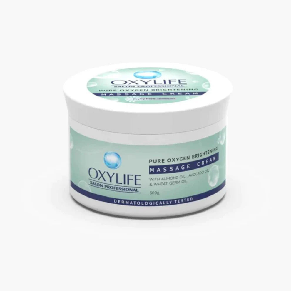 Oxylife Salon Professional Pure Oxygen Brightening Massage Cream 500g