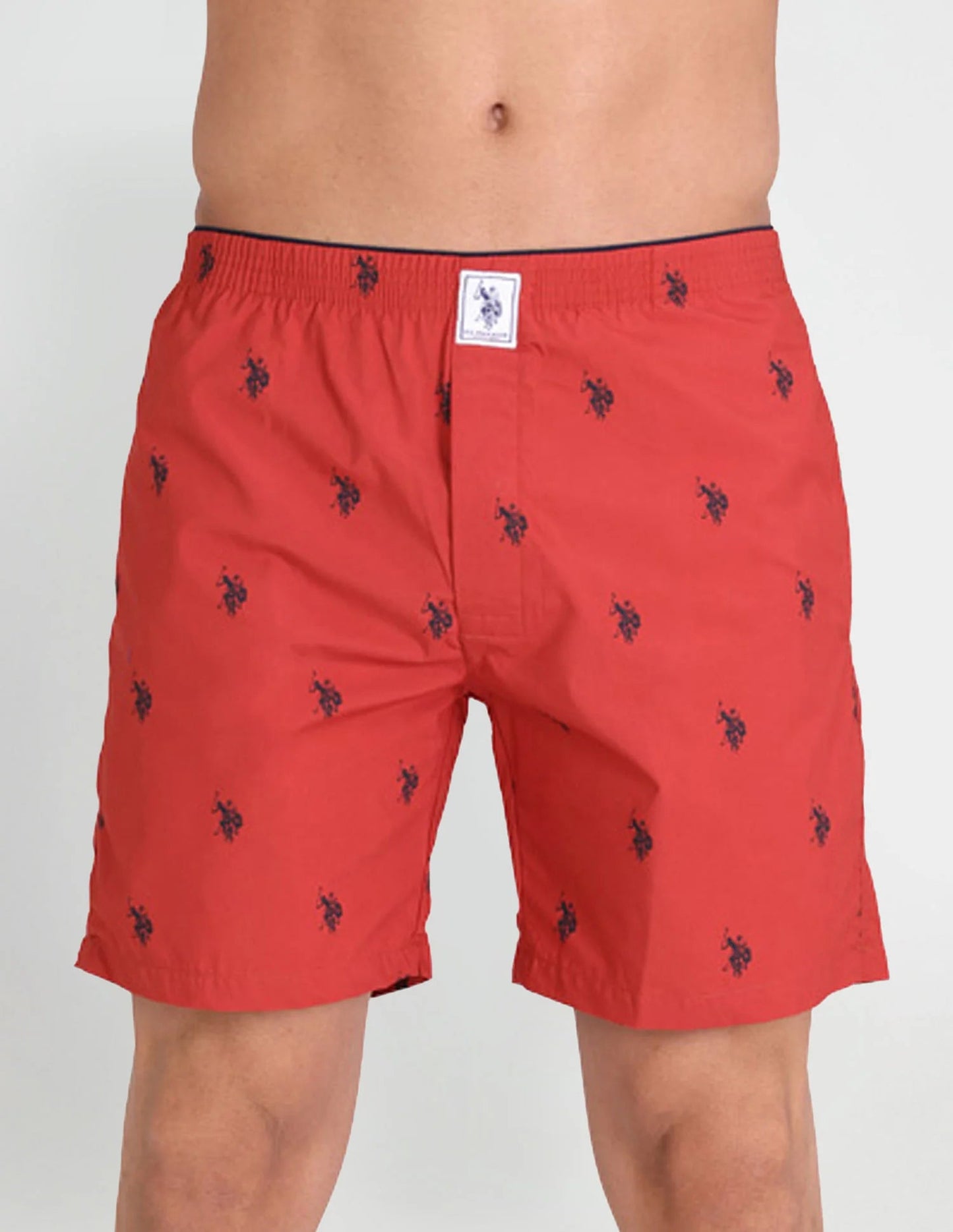 U.S. POLO ASSN. Signature Logo Pure Cotton I021 Boxers - Pack Of 1