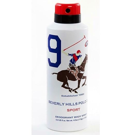 US Polo Club Beverly Hills Polo Club Sport No. 9 Deo for Men 175ml