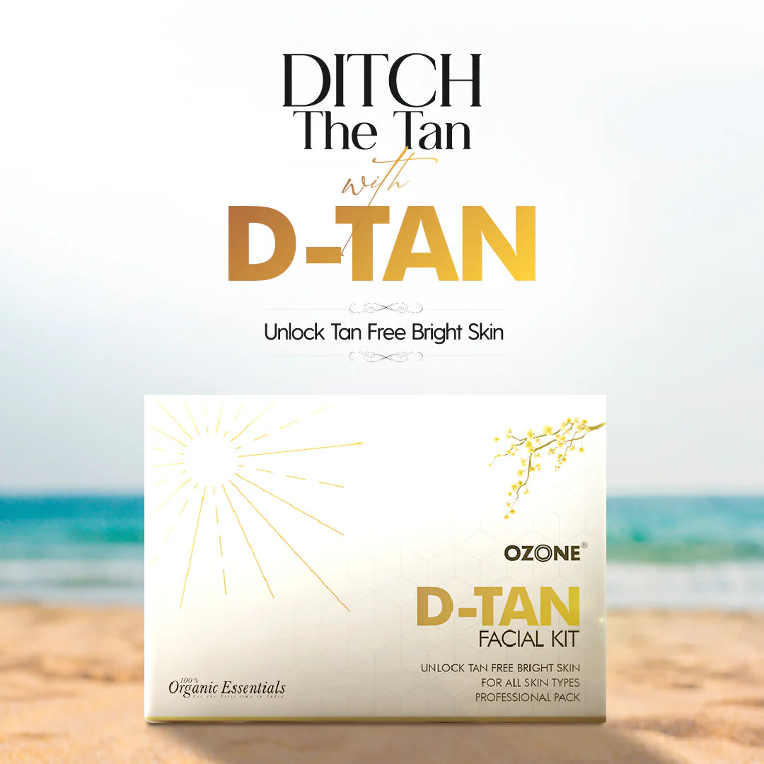 ozone D-Tan Facial Kit Single Use 6 Steps 70g + 10ml