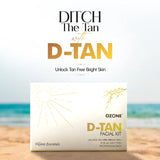 ozone D-Tan Facial Kit Single Use 6 Steps 70g + 10ml