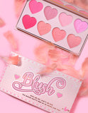 P.louise My First Crush Blush Roses Are Red Violets Are Blue Eye Blusher Palette 8*4gm