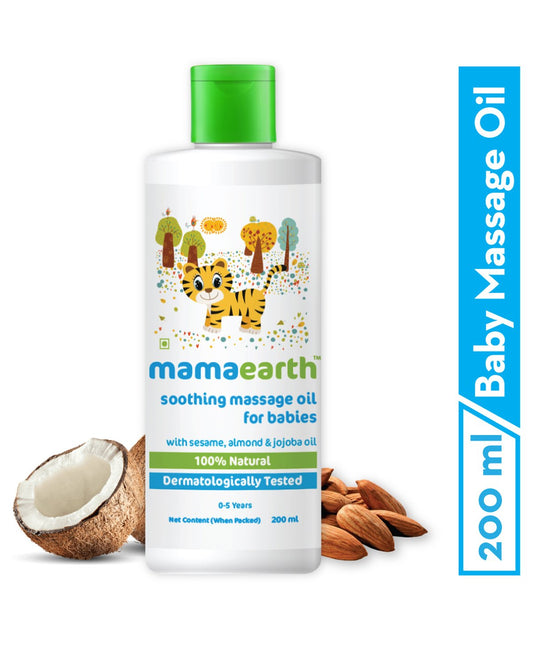 Mamaearth Soothing Massage Oil For Babies 200ml