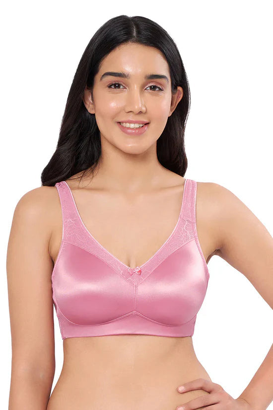 AMANTE-BRA78001 Elegant Support Non-padded & Non-wired Bra