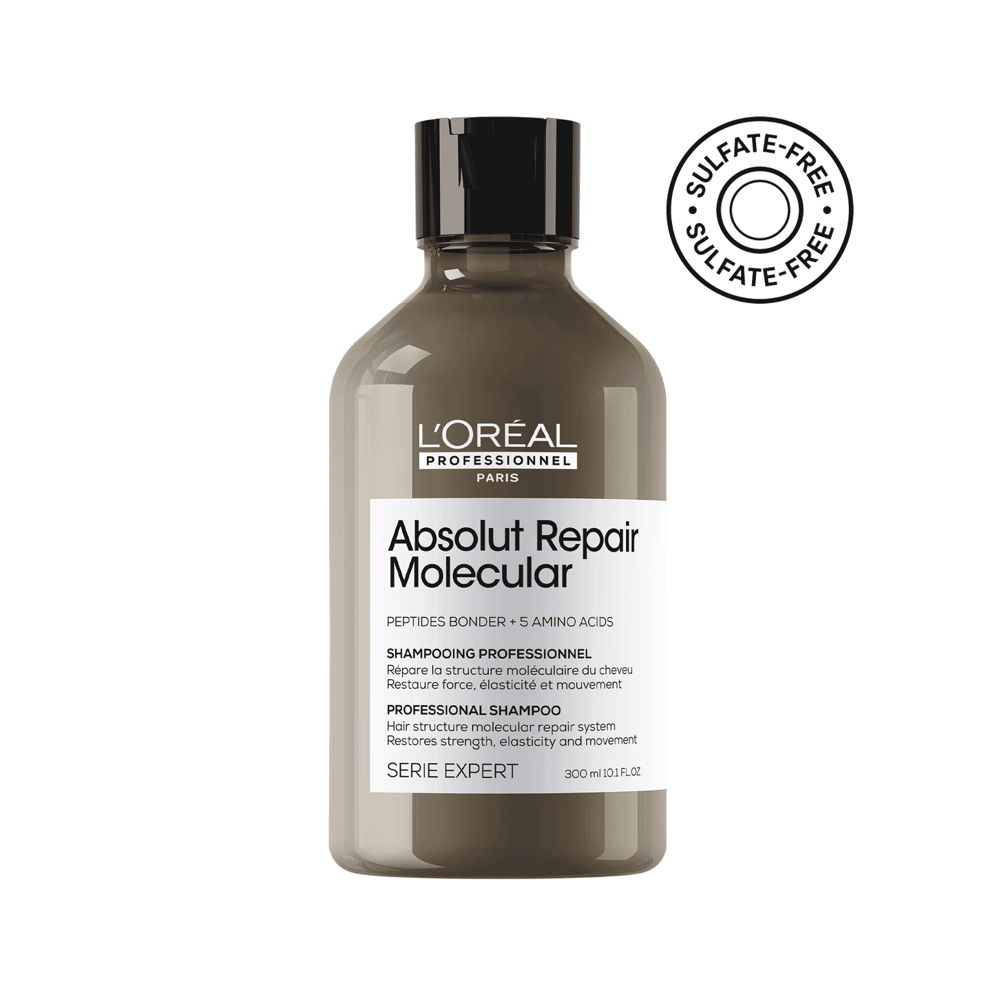 Loreal Paris Proffessional Absolut Repair Molecular Sulfate-free deep repairing shampoo for damaged hair