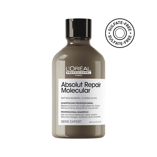 Loreal Paris Proffessional Absolut Repair Molecular Sulfate-free deep repairing shampoo for damaged hair