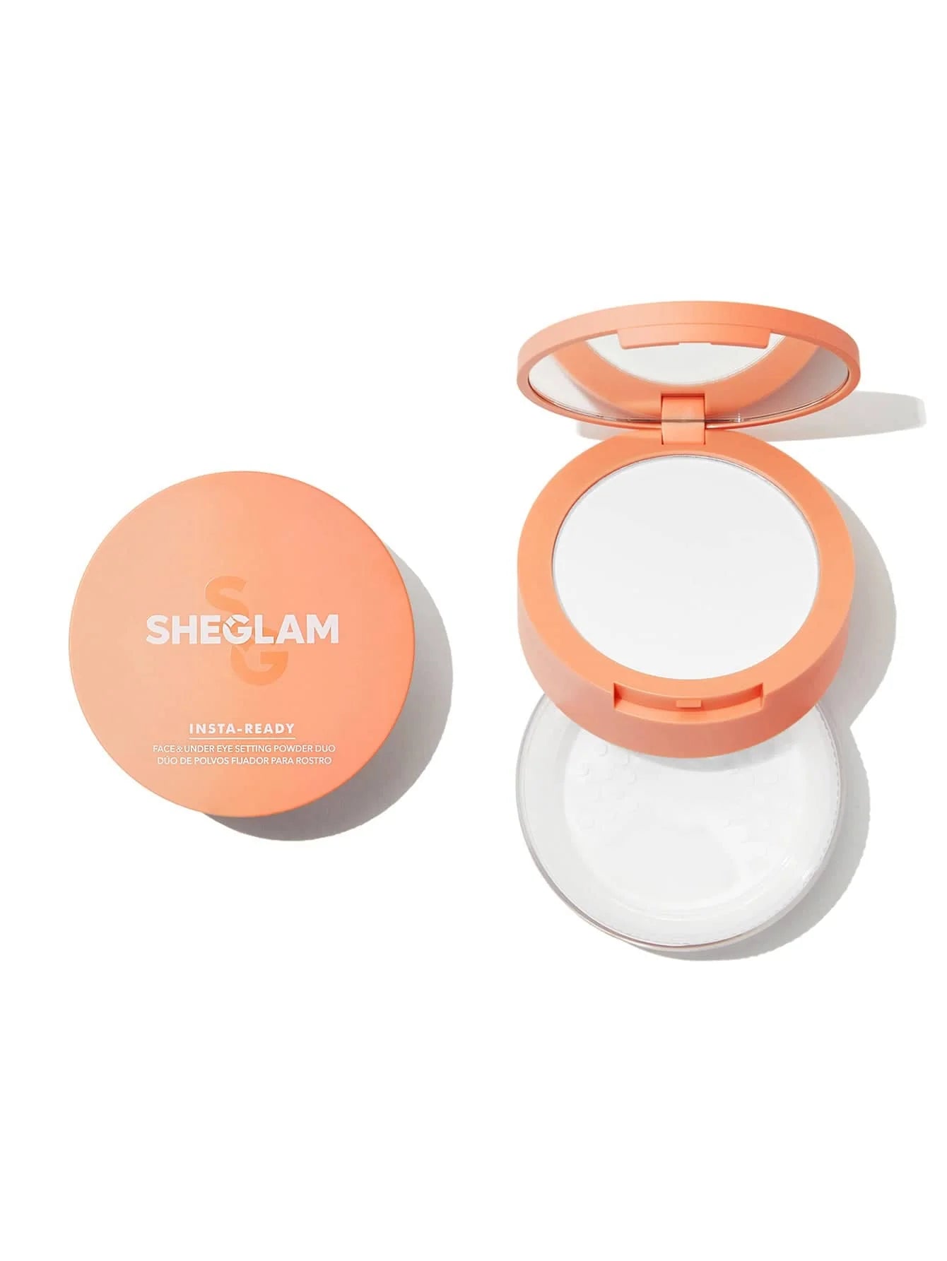 SHEGLAM INSTA-READY FACE & UNDER EYE SETTING POWDER DUO TRANSLUCENT