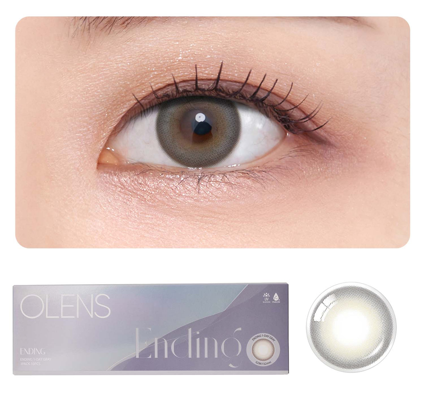 O-LENS 1 Day - Coloured Contact Lens (Daily) - 5 Pair(10pcs)