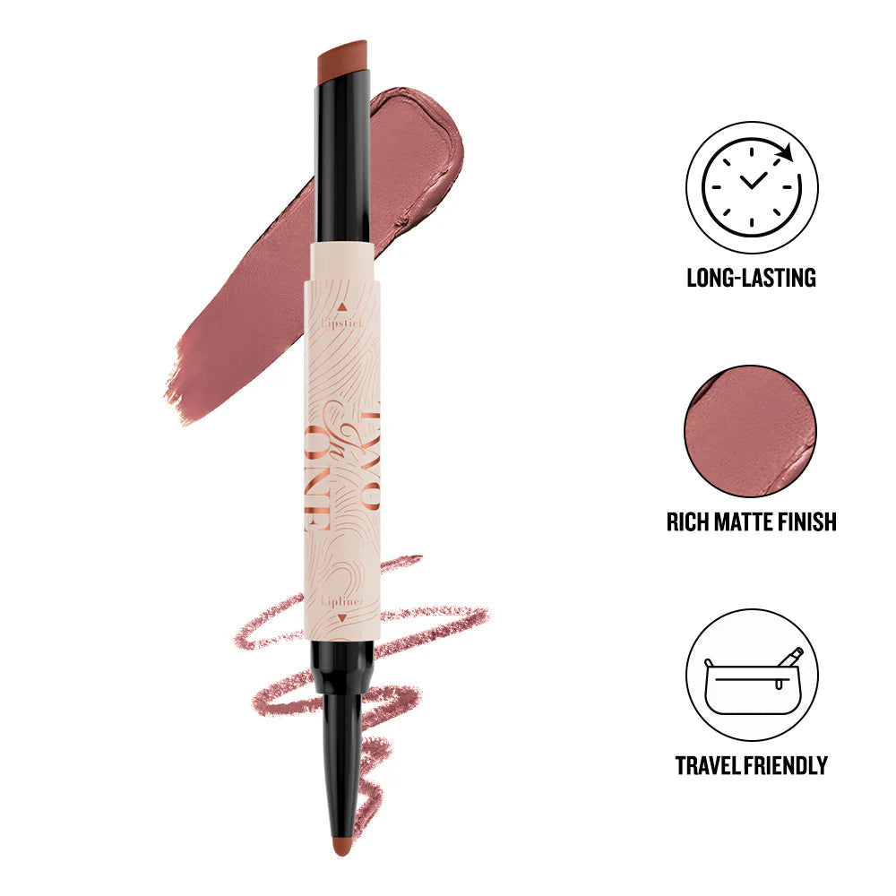 Character Cosmetic Two In One - Lipstick & Lipliner 1.6g