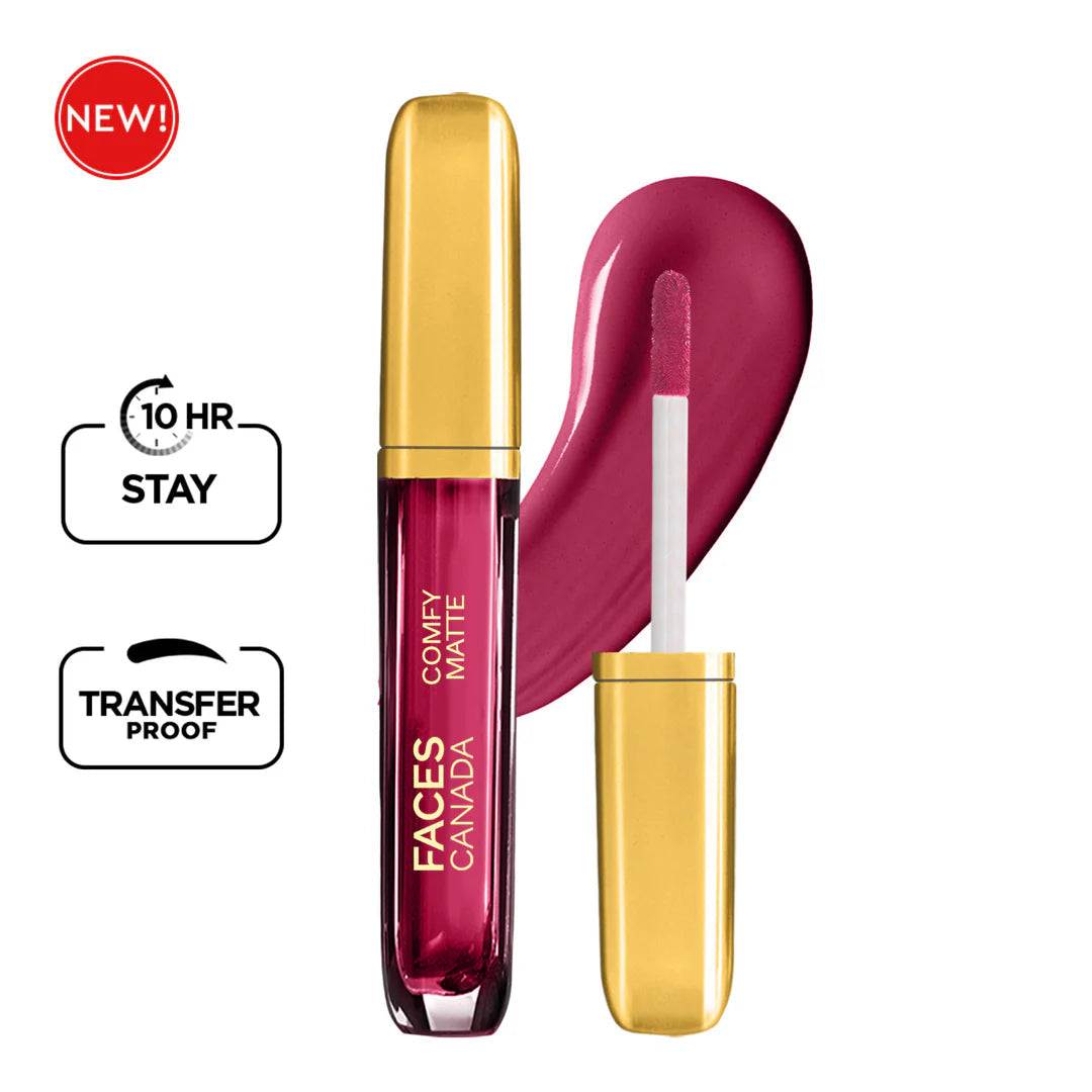 Faces Canada Comfy Matte Liquid Lipstick