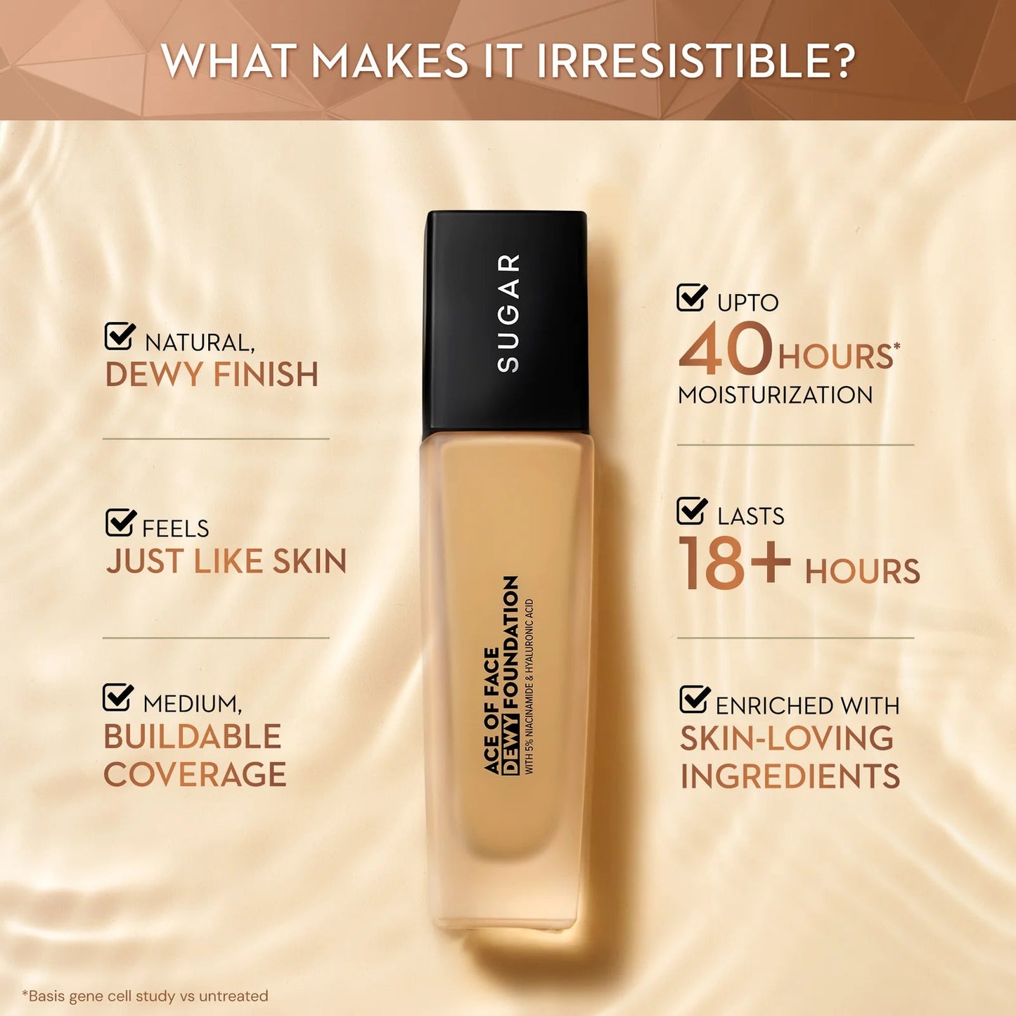 Sugar Ace of Face Dewy Foundation 30ml