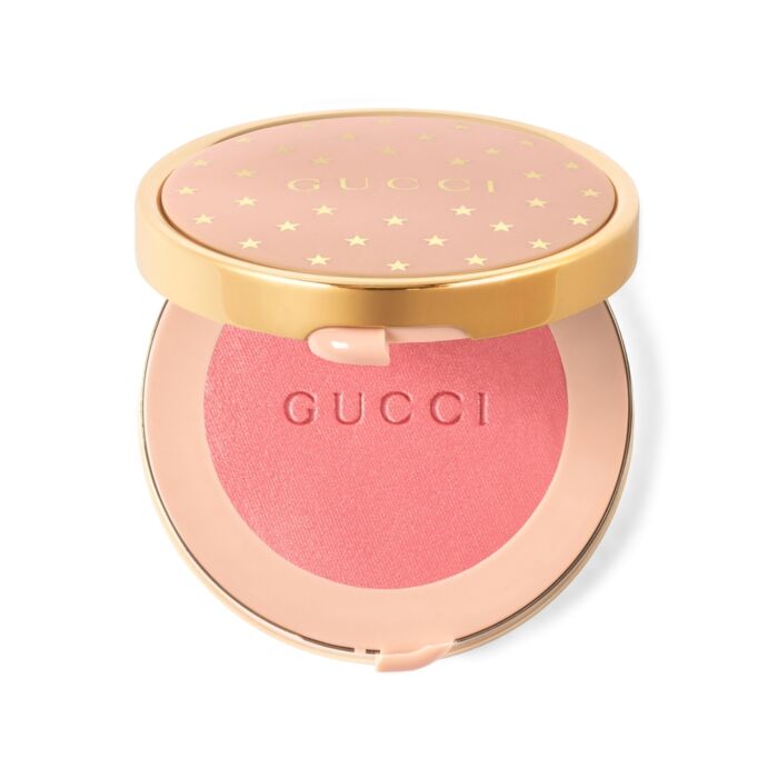 GUCCI BLUSH DE BEAUTE CHEEKS & EYES POWDER LUMINOUS MATTE POUDRE JOUES & YEUX MAT LUMINEUX TENDER APRICOT 5.5g