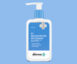 The Derma co 2% Niacinamide Oily Skin Cleanser for Sensitive, Oily & Combination Skin 125 ml Non-Irritant | 100% Soap-Free | Non-Drying 125ml