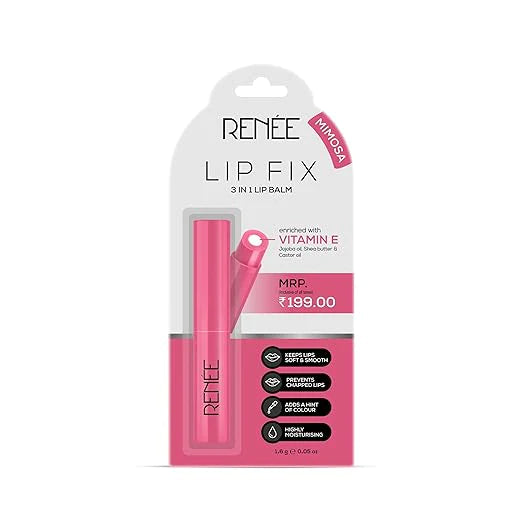 RENEE Lip Fix 3 in 1 Tinted Lip Balm 6gm