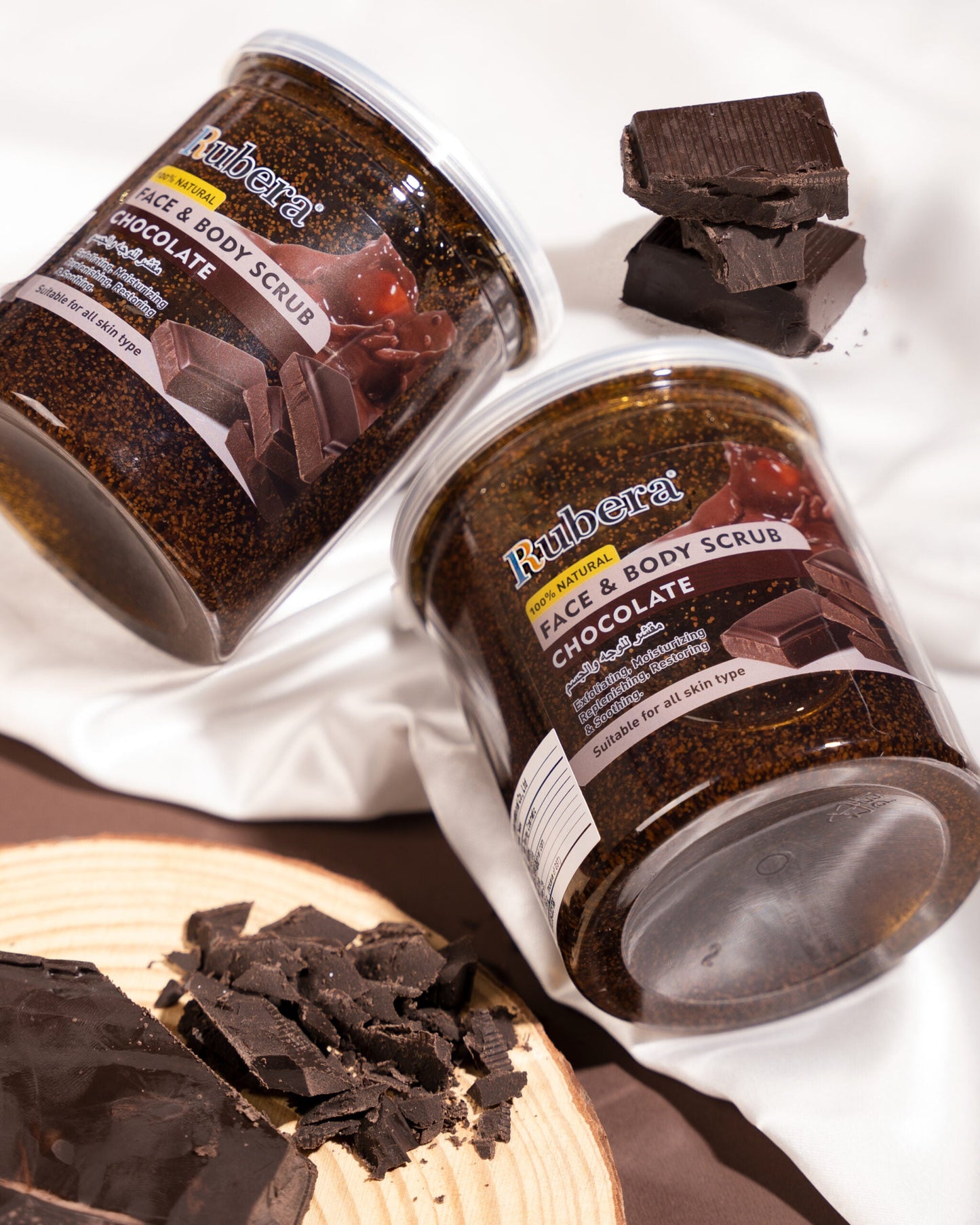 Rubera Chocolate Face and Body Scrub 500ml