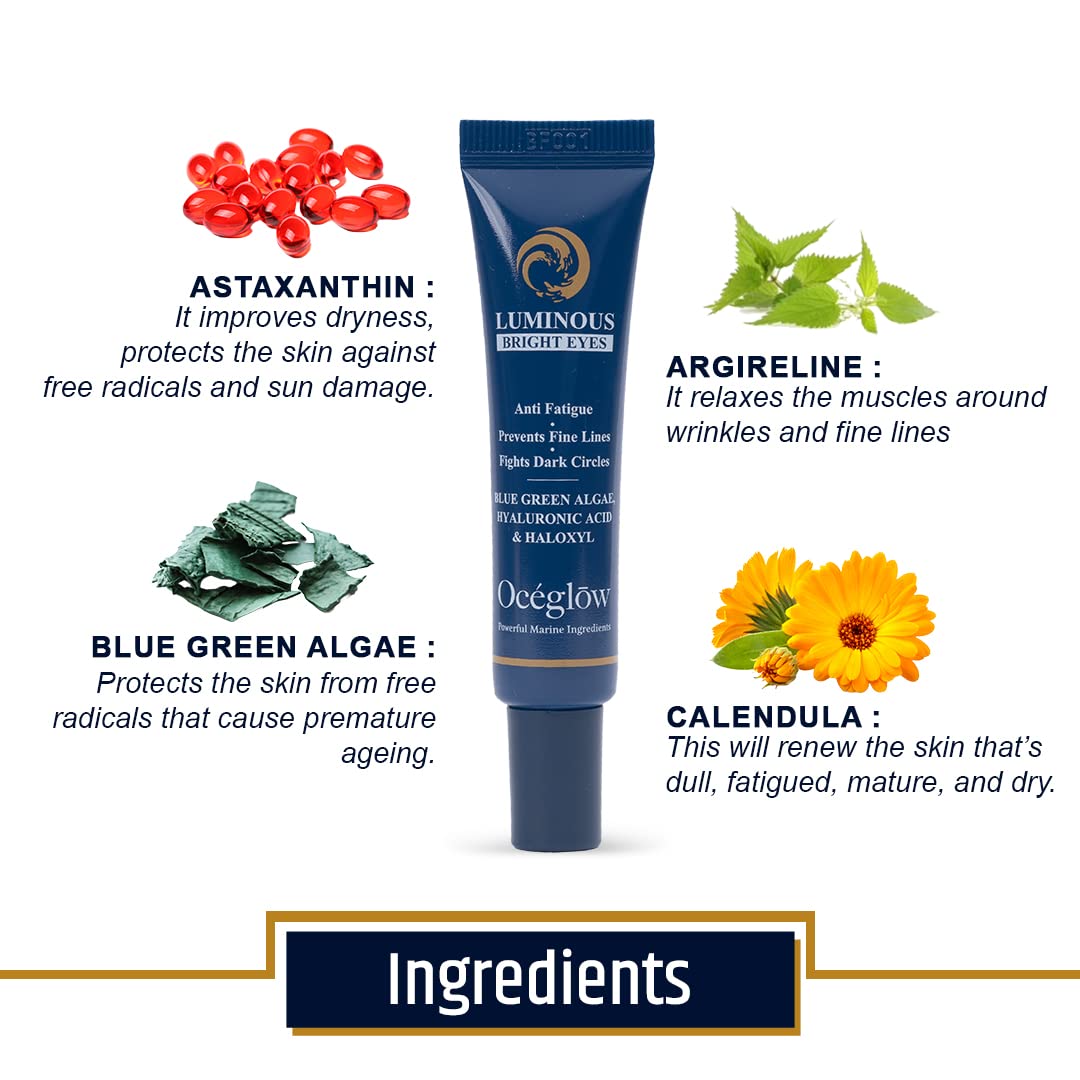 OCEGLOW  BRIGHT EYES CREAM LUMINOUS 15ml