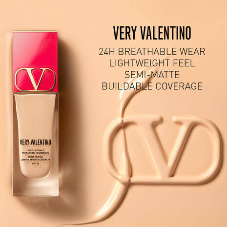VERY VALENTINO LIGHT-LASTING PERFECTING FOUNDATION SPF25 25ml