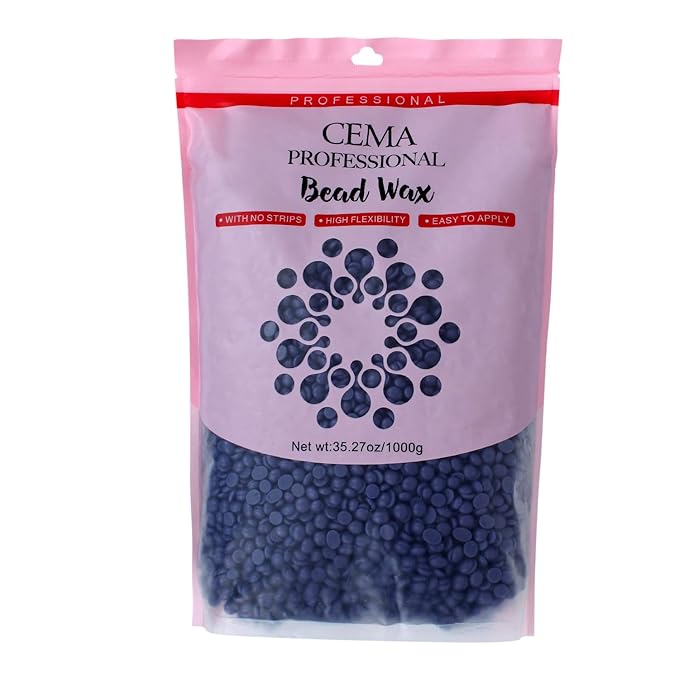 CEMA PROFESSIONAL BEADS WAX (DARK BLUE) 1000g