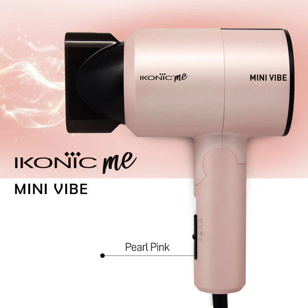 Ikonic Me Mini Vibe Hair Dryer ( Pearl Pink )