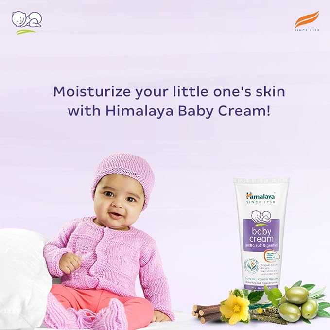 Himalaya Baby Cream, Face Moisturizer & Day Cream For Dry Skin 200ml