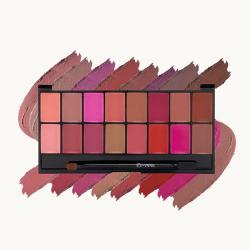 mars Infinity Demi Matte Lip Palette 36g