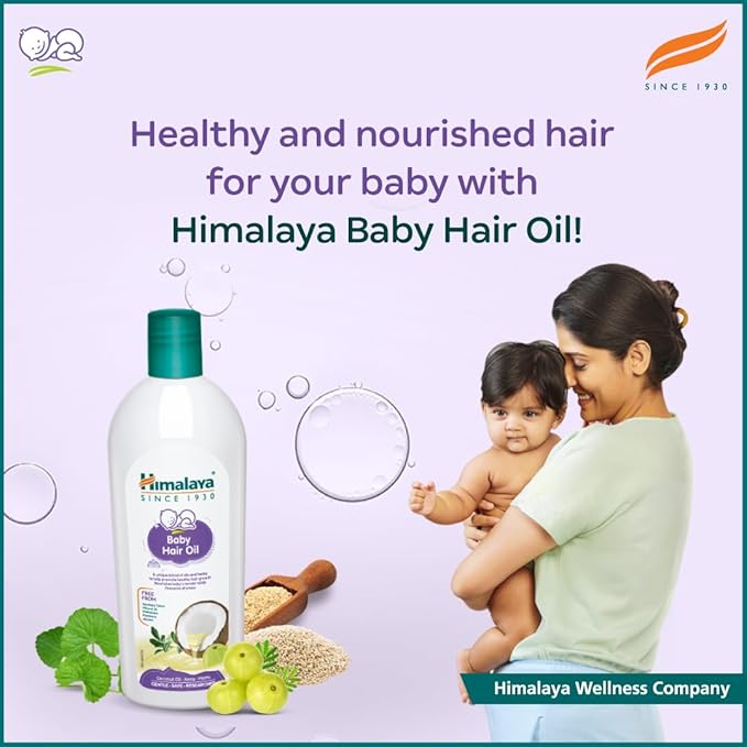 Himalaya Baby Hair Oil Coconut Oil Amla Methi 200 ml