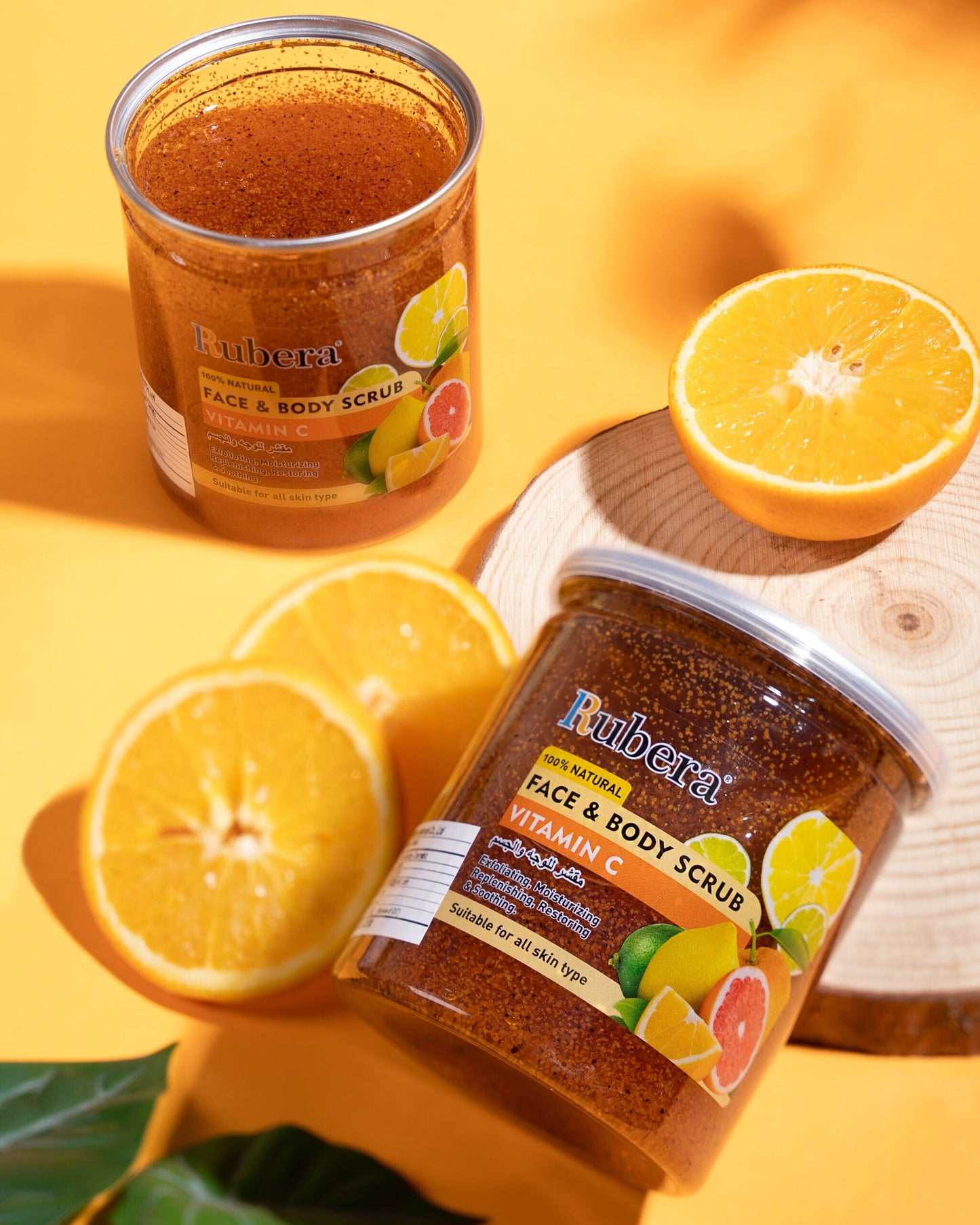 Rubera Vitamin C Face and Body Scrub 500ml