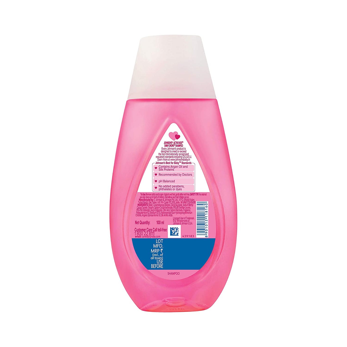 Johnson's Active Kids Shiny Drops Shampoo 100ml