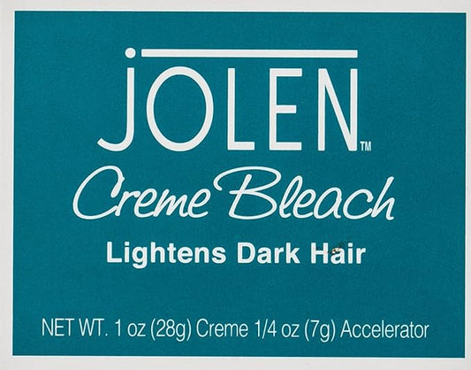 Jolen Creme Bleach Lightens Dark Hair 28g