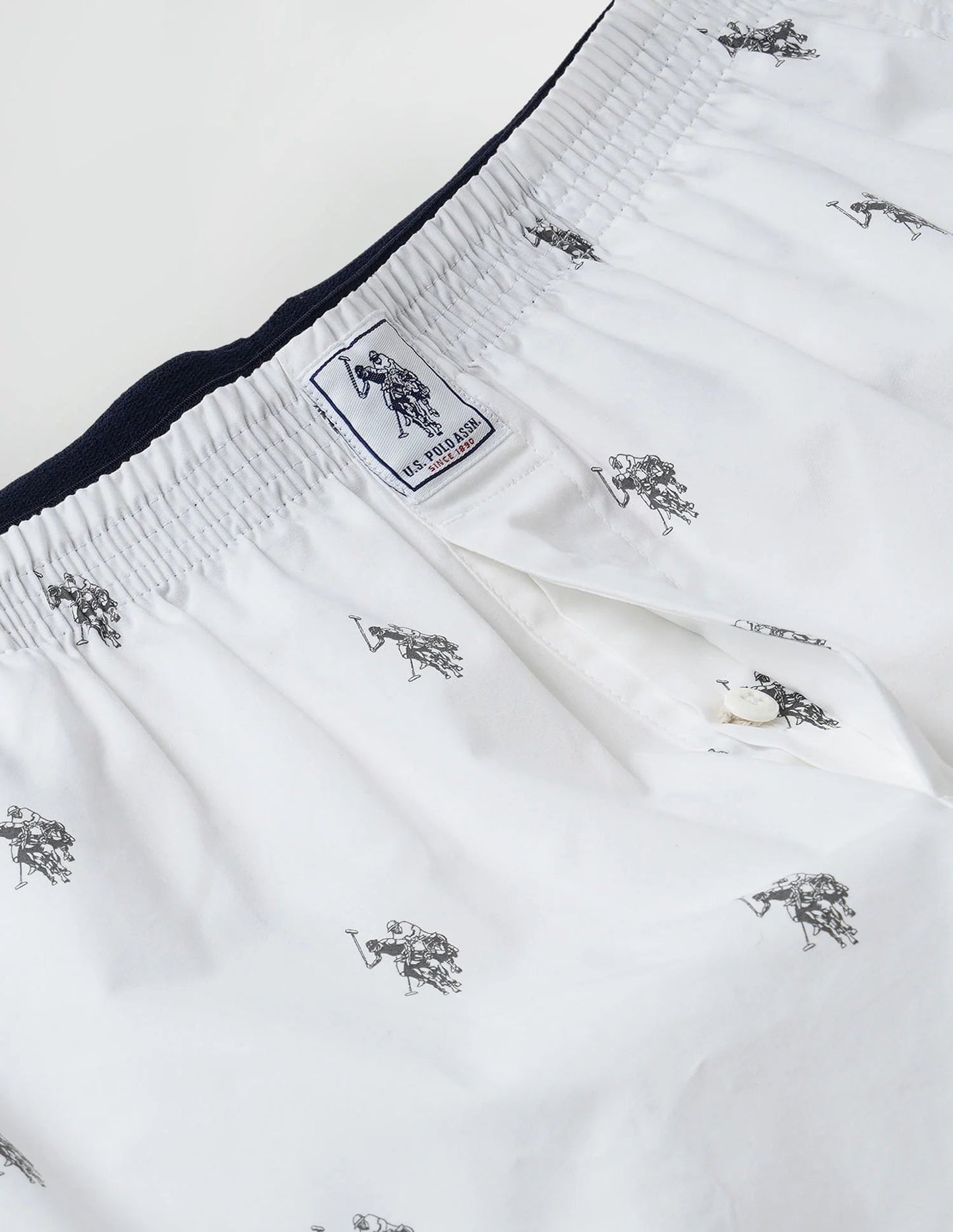 U.S. POLO ASSN. Signature Logo Pure Cotton I021 Boxers - Pack Of 1