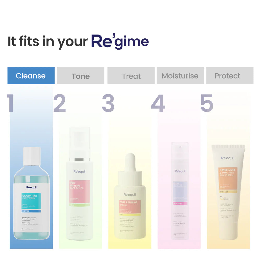 Re'equil Oil Control Face Wash 200ml