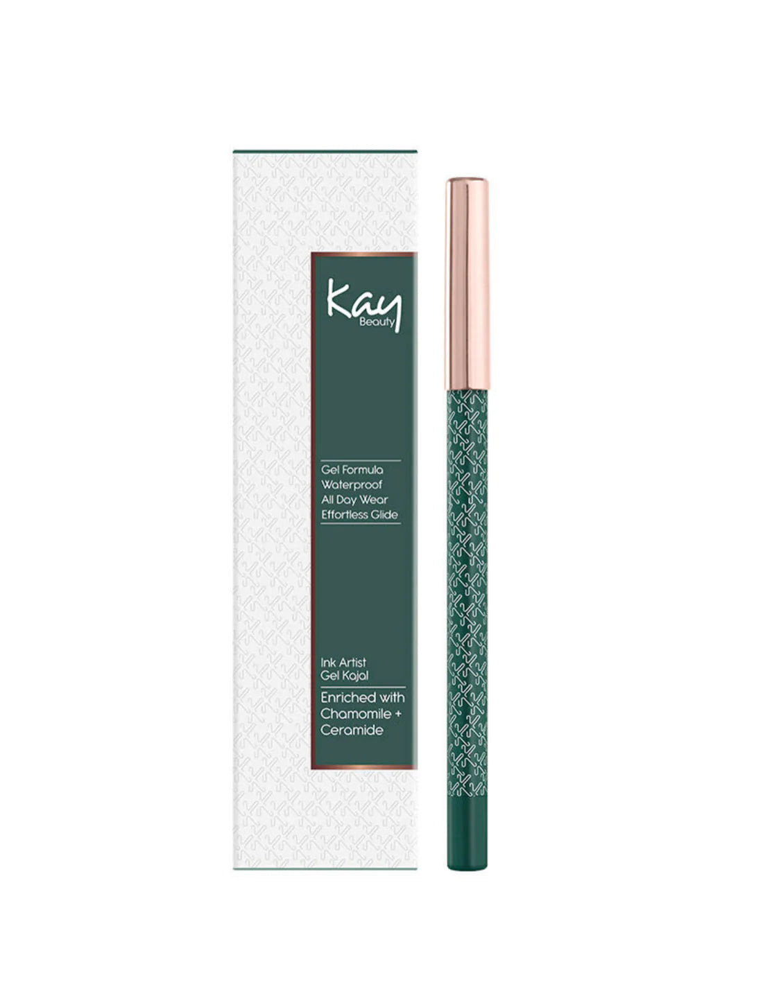 Kay Beauty Gel Formula Waterproof All Day Wear Effortless Glide Ink Artist Gel Kajal 1.2gm