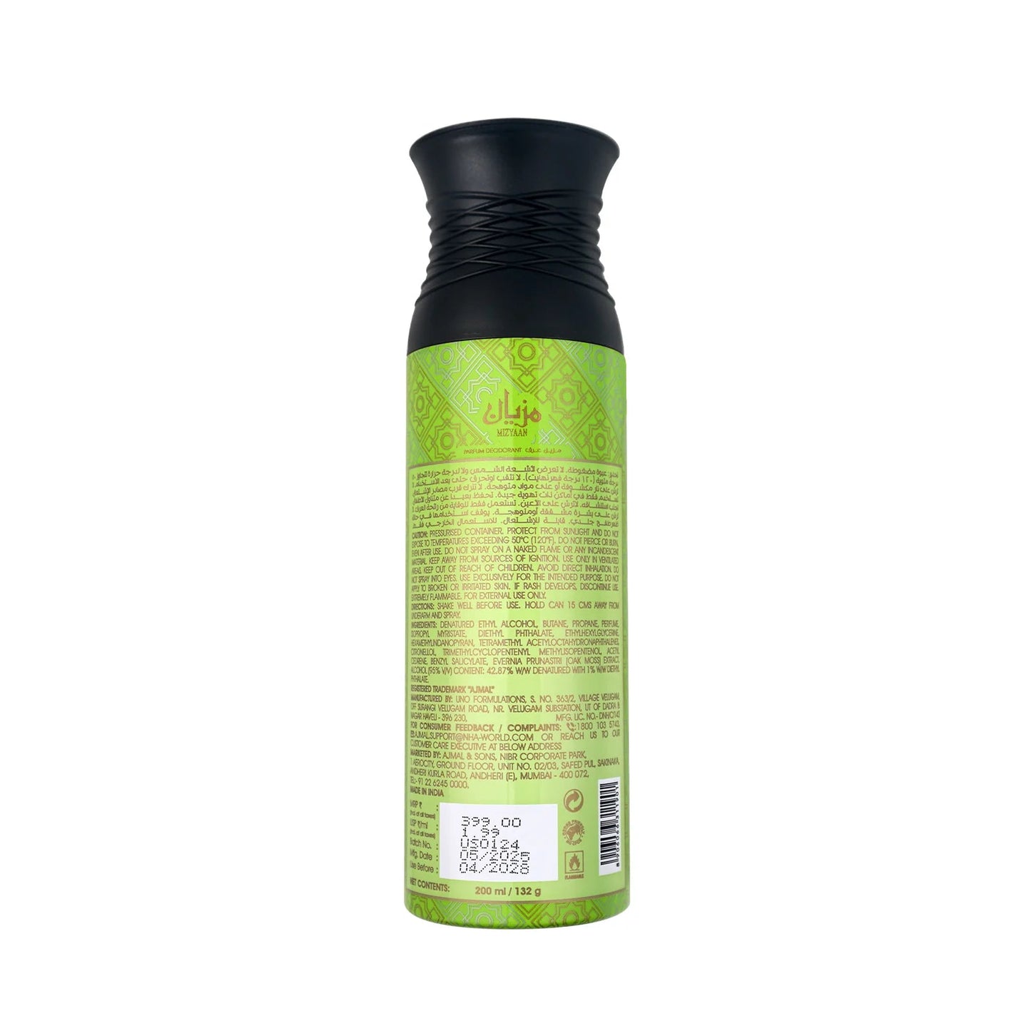 Ajmal Mizyaan Deodorants 200ml for Unisex