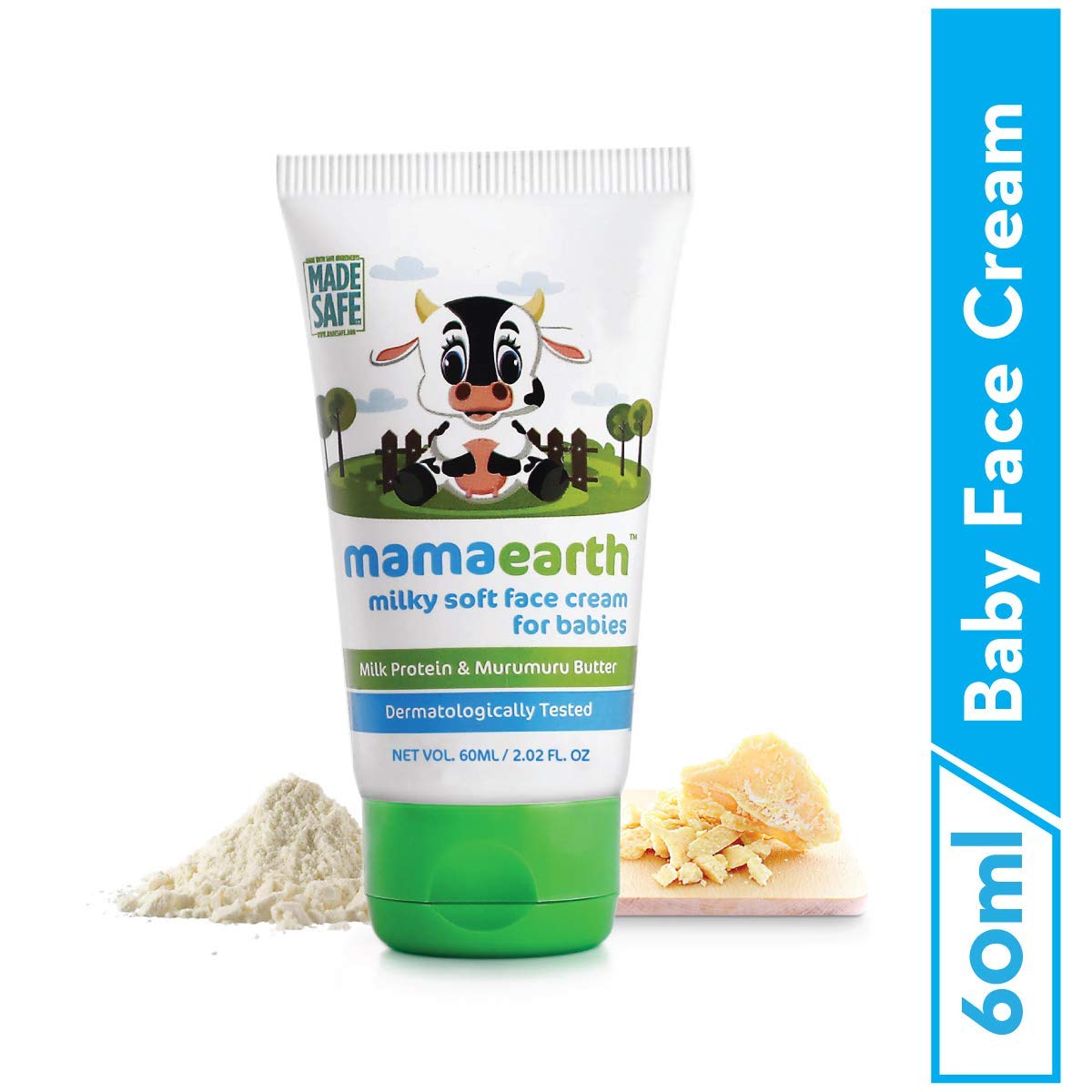 Mamaearth Milky Soft Baby Face Cream for Babies 60g
