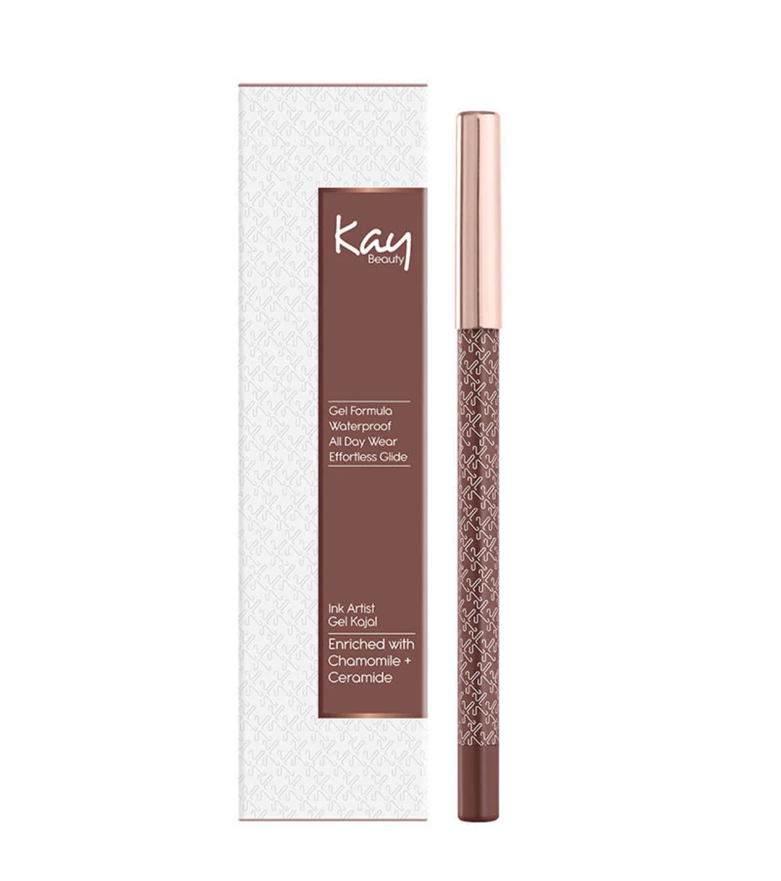 Kay Beauty Gel Formula Waterproof All Day Wear Effortless Glide Ink Artist Gel Kajal 1.2gm