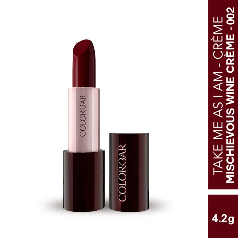 Colorbar Take Me As I Am Vegan ( Creme Lipstick ) 4.2g