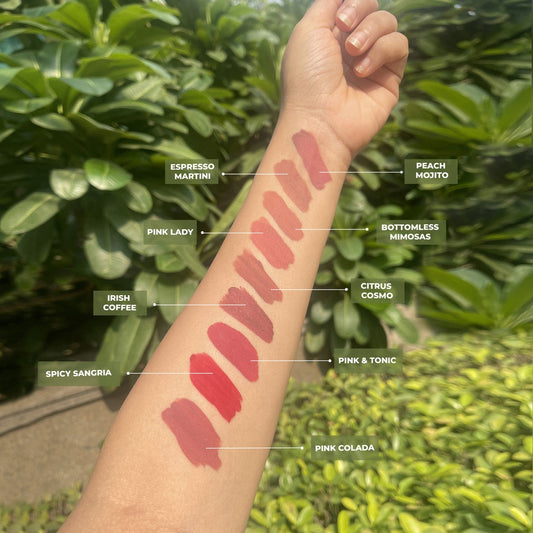 LOVE EARTH LIQUID MOUSSE MATTE LIPSTICK MINIATURE-PACK OF NINE 2ML Set-1