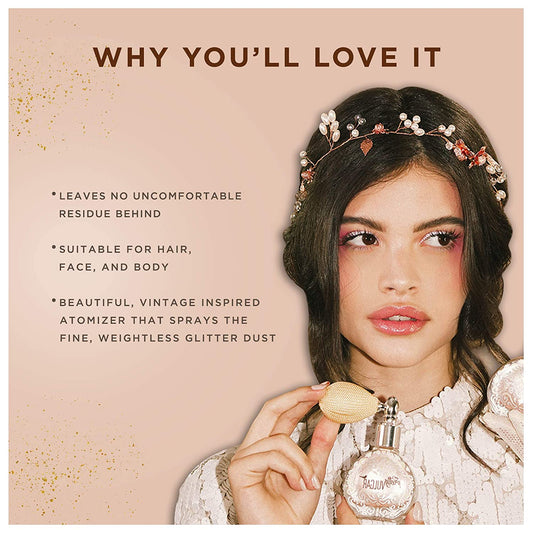 Pretty Vulgar Glitter Dust All Over Glitter Powder Spray 10gms