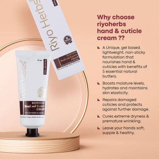 Riyo Herbs Hand And Cuticle Cream 50gm