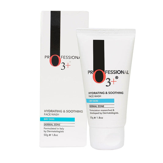 O3+ Professional Hydrating & Soothing Facewash Dry Skin 50g