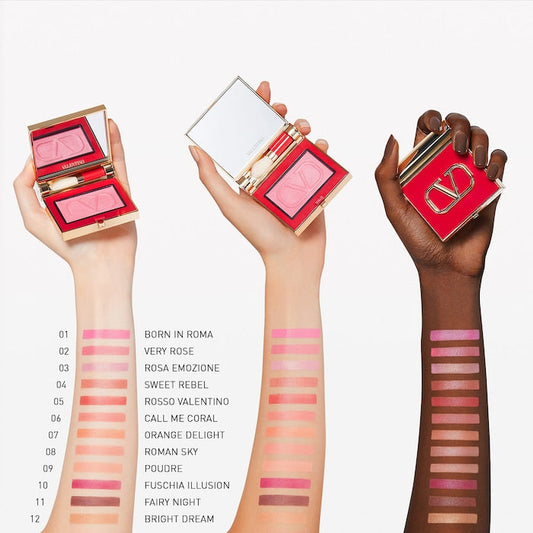 VALENTINO Eye2 Cheek Dual Use Blush & Eye Shadow 04 Sweet Rebel 3.6g