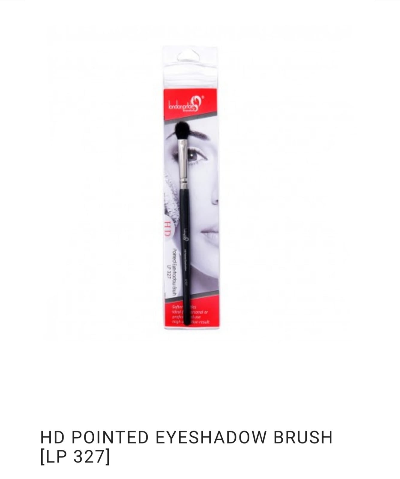 London Prime Cosmetics HD Pointed Eye Shadow Brush LP 327