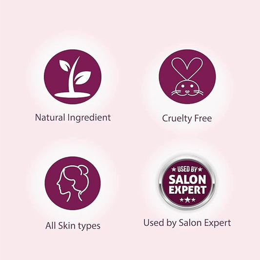 Lotus Herbals Whiteglow Insta Glow 1 Facial Kit for Cleansing, Whitening, Smoothing For Radiant Glowing Skin Natural Ingredients