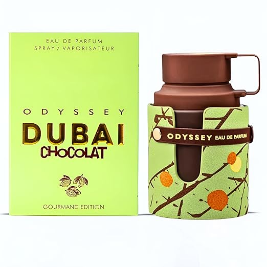 Armaf Odyssey Dubai Chocolat Eau De Parfum (EDP) 100ML | Gourmand Edition | Inspired by Kunafa Chocolate | Unisex Oriental Vanilla Fragrance
